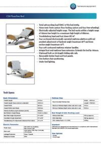 CS8 Floorline Bed Specification